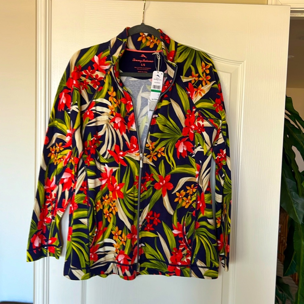 Tommy Bahama floral jacket NWT